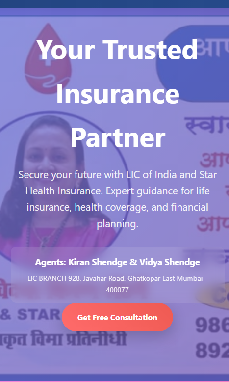 LIC&STAR health insurance agent portfolio