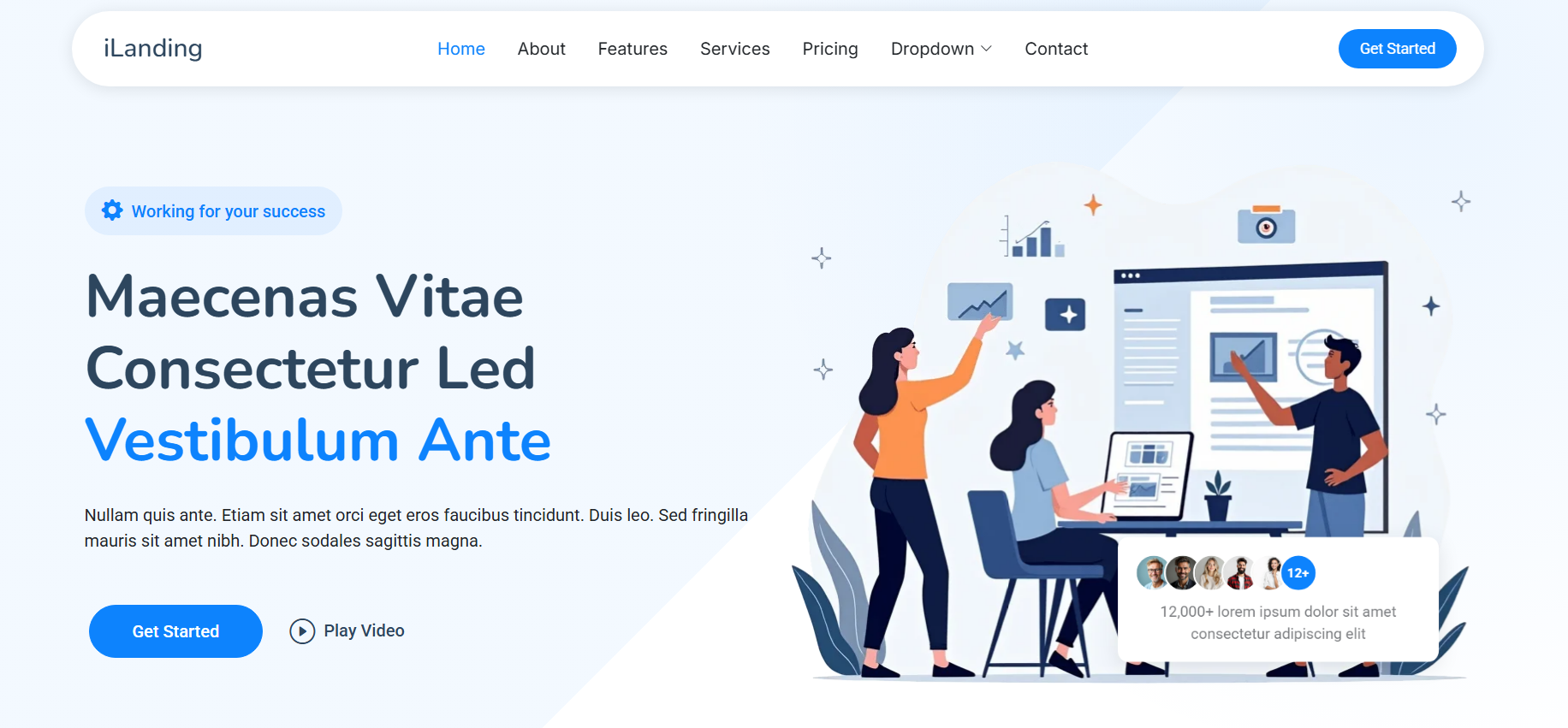 iLanding Page Project